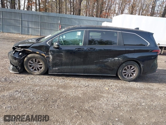 2021 Toyota Sienna LE с VIN 5TDKRKEC9MS043364, выставлен на аукционе IAAI как лот 41515918 с пробегом 98 028 миль миль и . История ставок и продаж доступна на DreamBid. Изображение 14.