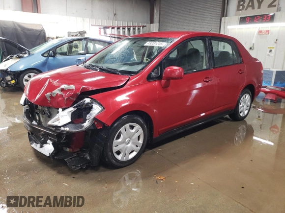 2011 Nissan Versa S with VIN 3N1BC1AP8BL454104, listed as a Copart auction lot 49281245 with 93,523 mi miles and Salvage title. Bid and sale history available at DreamBid. Image 1.