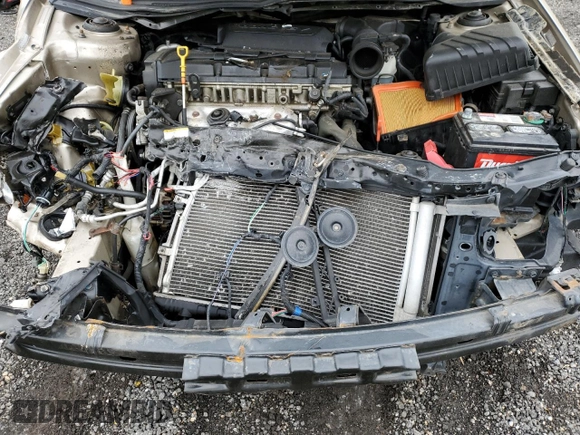 2007 Kia Spectra EX with VIN KNAFE121975420017, listed as a Copart auction lot 51553304 with 96,897 mi miles and Non Repairable. Bid and sale history available at DreamBid. Image 12.