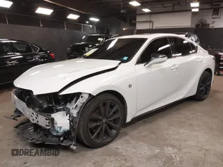 2021 Lexus IS 350 F Sport z VIN JTHGZ1E20M5021250, wystawiony jako IAAI lot #42183485 z przebiegiem 78 204 mil mil oraz . Historia ofert i sprzedaży dostępna na DreamBid. Obrazek 2.
