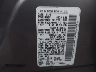 2012 Nissan Rogue S with VIN JN8AS5MT9CW268650, listed as a IAAI auction lot 41111132 with 187,553 mi miles and . Bid and sale history available at DreamBid. Image 9.