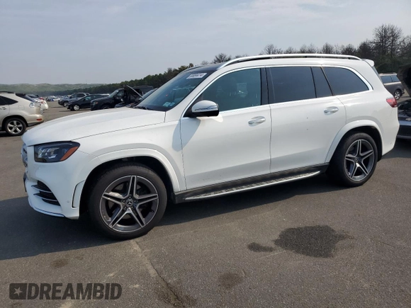 2023 Mercedes-Benz GLS 450 with VIN 4JGFF5KE7PA962374, listed as a Copart auction lot 65884414 with 35,091 mi miles and Salvage Title. Bid and sale history available at DreamBid. Image 1.