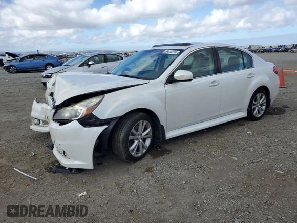 2013 Subaru Legacy Limited with VIN 4S3BMBP60D3033202, listed as a Copart auction lot 56413835 with 131,161 mi miles and Salvage title. Bid and sale history available at DreamBid. Image 1.