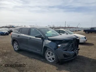 2020 GMC Terrain SLE with VIN 3GKALTEVXLL201207, listed as a Copart auction lot 49579025 with 60,033 mi miles and Salvage title. Bid and sale history available at DreamBid. Image 4.