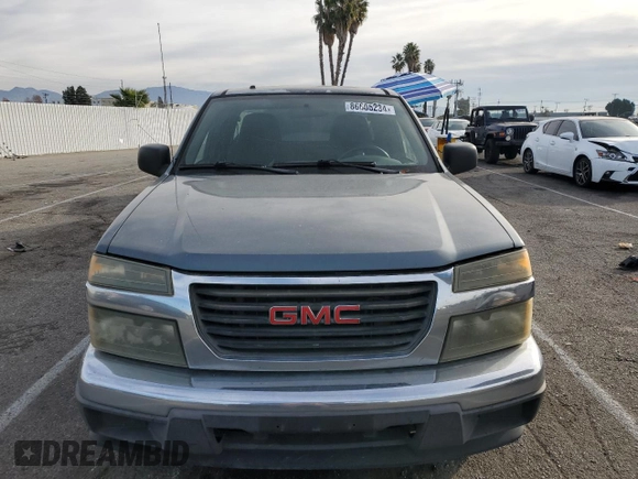 2007 GMC Canyon SLE1 with VIN 1GTCS199678123859, listed as a Copart auction lot 86605234 with 391,177 mi miles and Clean Title. Bid and sale history available at carsss.com. Image 5.