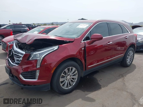 2017 Cadillac XT5 Luxury FWD with VIN 1GYKNBRS4HZ216364, listed as a IAAI auction lot 41877671 with 83,931 mi miles and . Bid and sale history available at DreamBid. Image 2.