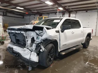 2022 GMC Sierra 1500 Limited Elevation with VIN 3GTP9CEK0NG171964, listed as a IAAI auction lot 41599004 with 41,320 mi miles. Bid and sale history available at carsss.com. Image 2.