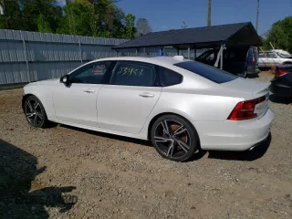 2020 Volvo S90 R-Design with VIN LVYA22MT2LP154745, listed as a Copart auction lot 49153043 with 23,451 mi miles. Bid and sale history available at carsss.com. Image 2.