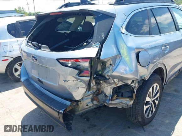 2020 Subaru Outback Premium with VIN 4S4BTAEC2L3226595, listed as a IAAI auction lot 42374094 with 57,369 mi miles and . Bid and sale history available at DreamBid. Image 6.