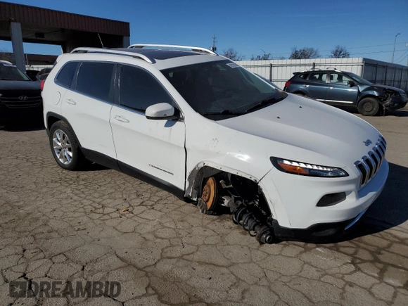 2014 Jeep Cherokee Limited с VIN 1C4PJMDB8EW193825, выставлен на аукционе Copart как лот 42161745 с пробегом 133 527 миль миль и На запчасти • Non repairable. История ставок и продаж доступна на DreamBid. Изображение 4.