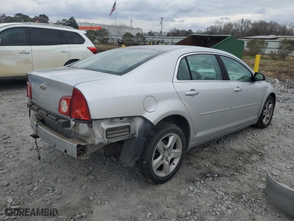 2009 Chevrolet Malibu LS w/1FL with VIN 1G1ZG57N494198047, listed as a Copart auction lot 43995695 with 0 mi miles and Salvage Title. Bid and sale history available at carsss.com. Image 3.