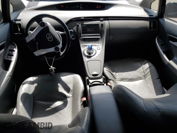 2010 Toyota Prius Four with VIN JTDKN3DU5A1093537, listed as a Copart auction lot 55380135 with 128,871 mi miles and Salvage Title. Bid and sale history available at DreamBid. Image 8.