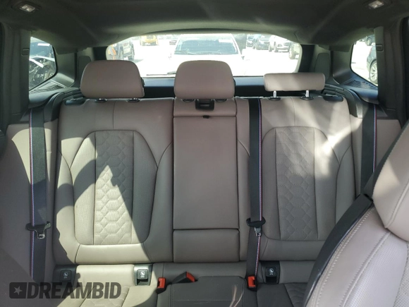 2021 BMW X3 M with VIN 5YMTS0C07M9G81496, listed as a Copart auction lot 63550525 with 53,112 mi miles and Salvage title. Bid and sale history available at DreamBid. Image 10.