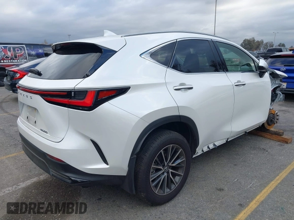 2024 Lexus NX 250 with VIN JTJADCAZ4R2013677, listed as a IAAI auction lot 41548654 with 24,564 mi miles and . Bid and sale history available at DreamBid. Image 4.