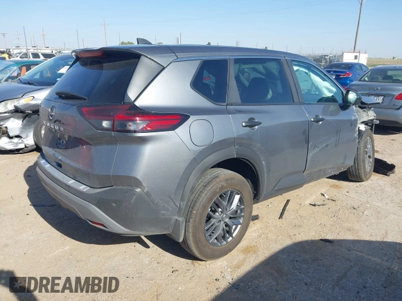 2023 Nissan Rogue S with VIN 5N1BT3AA2PC763702, listed as a IAAI auction lot 42032807 with 18,349 mi miles and . Bid and sale history available at DreamBid. Image 4.