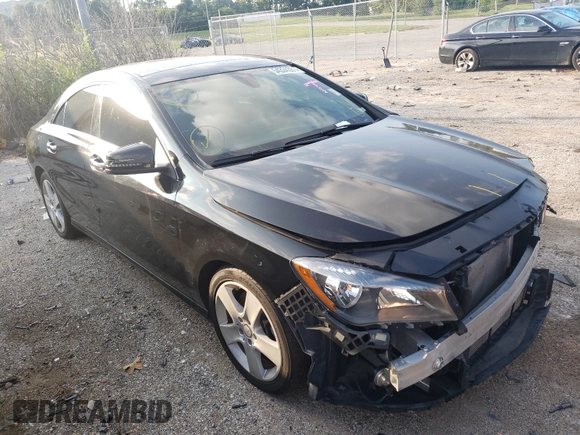 2017 Mercedes-Benz CLA with VIN WDDSJ4GB2HN468224, listed as a Copart auction lot 54334331 with 26,143 mi miles. Bid and sale history available at carsss.com. Image 1.