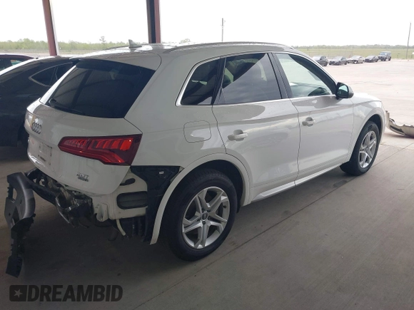 2018 Audi Q5 Premium Plus z VIN WA1BNAFY4J2034388, wystawiony jako IAAI lot #41839388 z przebiegiem 70 936 mil mil oraz . Historia ofert i sprzedaży dostępna na DreamBid. Obrazek 4.