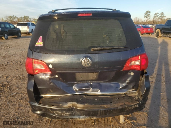 2009 Volkswagen Routan SE with VIN 2V8HW34129R598752, listed as a Copart auction lot 89116425 with NaN miles and Salvage Title. Bid and sale history available at carsss.com. Image 6.