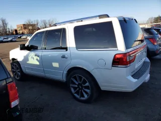 2016 Lincoln Navigator Reserve with VIN 5LMJJ2LT1GEL00395, listed as a Copart auction lot 46605355 with 68,905 mi miles and Salvage title. Bid and sale history available at DreamBid. Image 2.