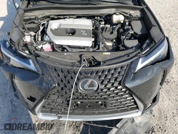 2024 Lexus UX with VIN JTHX6JBH9R2189737, listed as a Copart auction lot 77551214 with 0 mi miles and Salvage Title. Bid and sale history available at carsss.com. Image 12.