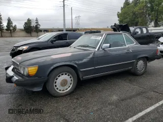1987 Mercedes-Benz 560 Series 560SL with VIN WDBBA48D0HA066539, listed as a Copart auction lot 51283015 with 312,335 mi miles and Clean Title. Bid and sale history available at carsss.com. Image 1.