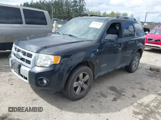 2008 Ford Escape Limited with VIN 1FMCU94168KE78508, listed as a IAAI auction lot 42025358 with 178,415 mi miles. Bid and sale history available at carsss.com. Image 2.