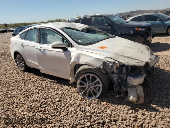 2020 Ford Fusion Hybrid SE with VIN 3FA6P0LU8LR259611, listed as a Copart auction lot 46892325 with 101,817 mi miles and Salvage Title. Bid and sale history available at carsss.com. Image 4.
