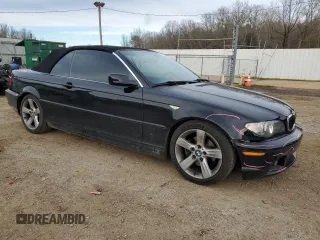 2004 BMW 3 Series 325Ci with VIN WBABW33494PL30530, listed as a Copart auction lot 48068885 with 63,416 mi miles and Salvage Title. Bid and sale history available at carsss.com. Image 4.