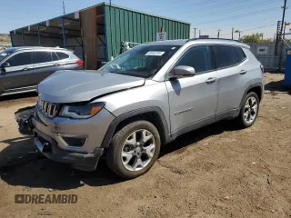 2018 Jeep Compass Limited с VIN 3C4NJCCB9JT406154, выставлен на аукционе Copart как лот 53693755 с пробегом 32 992 миль миль и Списание • Salvage title. История ставок и продаж доступна на DreamBid. Изображение 1.