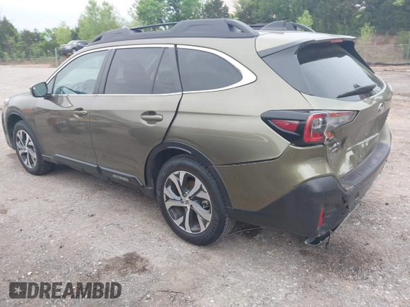 2022 Subaru Outback Limited z VIN 4S4BTANC9N3165989, wystawiony jako IAAI lot #42076365 z przebiegiem 41 184 mil mil oraz . Historia ofert i sprzedaży dostępna na DreamBid. Obrazek 3.