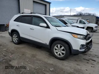 2011 Kia Sorento LX with VIN 5XYKTCA19BG181928, listed as a Copart auction lot 50621165 with Not Provided miles and Salvage Title. Bid and sale history available at DreamBid. Image 4.