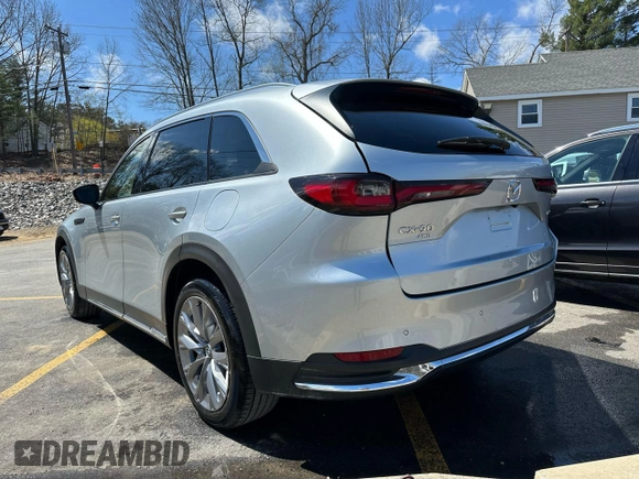 2024 Mazda CX-90 3.3 Turbo Premium with VIN JM3KKDHD0R1162534, listed as a Copart auction lot 54548025 with 14,954 mi miles and Salvage Title. Bid and sale history available at carsss.com. Image 2.