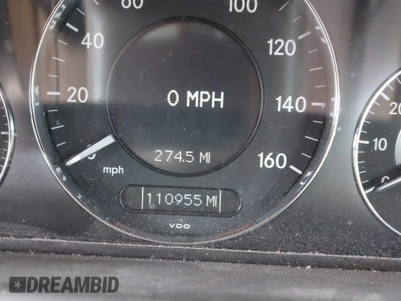 2008 Mercedes-Benz CLK 350 with VIN WDBTJ56H18F247202, listed as a IAAI auction lot 41709918 with 110,955 mi miles and . Bid and sale history available at carsss.com. Image 7.