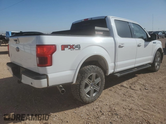 2019 Ford F-150 XL with VIN 1FTEW1E54KKC47379, listed as a Copart auction lot 52138325 with 125,153 mi miles and Salvage Title. Bid and sale history available at carsss.com. Image 3.