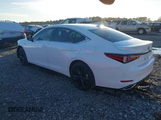 2023 Lexus ES with VIN 58AJZ1B18PU152962, listed as a IAAI auction lot 41276110 with 33,715 mi miles. Bid and sale history available at carsss.com. Image 3.