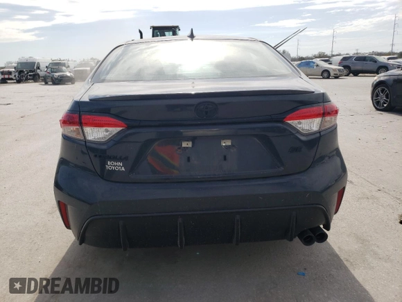 2024 Toyota Corolla SE with VIN 5YFS4MCE5RP209538, listed as a Copart auction lot 47293245 with 9,354 mi miles and Salvage Title. Bid and sale history available at DreamBid. Image 6.