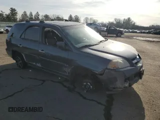 2005 Acura MDX Touring with VIN 2HNYD18985H558322, listed as a Copart auction lot 86747724 with 175,683 mi miles and Salvage Title. Bid and sale history available at carsss.com. Image 4.