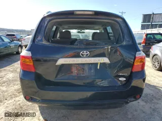 2010 Toyota Highlander with VIN 5TDBK3EH8AS034964, listed as a Copart auction lot 45727895 with 174,320 mi miles and Salvage Title. Bid and sale history available at carsss.com. Image 6.