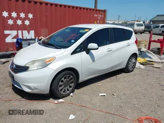 2014 Nissan Note SV with VIN 3N1CE2CP0EL432569, listed as a IAAI auction lot 42019364 with 190,403 mi miles and . Bid and sale history available at DreamBid. Image 2.