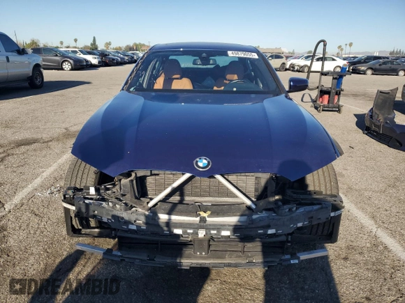 2019 BMW 3 Series 330i with VIN WBA5R1C5XKFH15134, listed as a Copart auction lot 49879055 with 16,605 mi miles and Salvage Title. Bid and sale history available at carsss.com. Image 5.