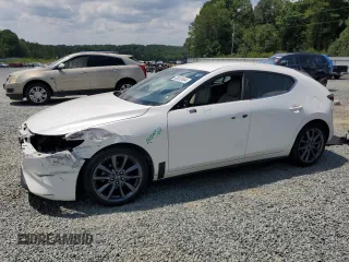 2019 Mazda 3 with VIN JM1BPALM5K1107941, listed as a Copart auction lot 63620494 with 43,860 mi miles and Salvage title. Bid and sale history available at DreamBid. Image 1.