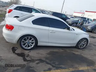 2013 BMW 1 Series 135i with VIN WBAUC9C52DVM13628, listed as a IAAI auction lot 41901475 with 113,598 mi miles and . Bid and sale history available at DreamBid. Image 13.