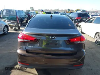2017 Kia Forte LX with VIN 3KPFK4A72HE118996, listed as a IAAI auction lot 41978859 with 75,191 mi miles. Bid and sale history available at carsss.com. Image 16.