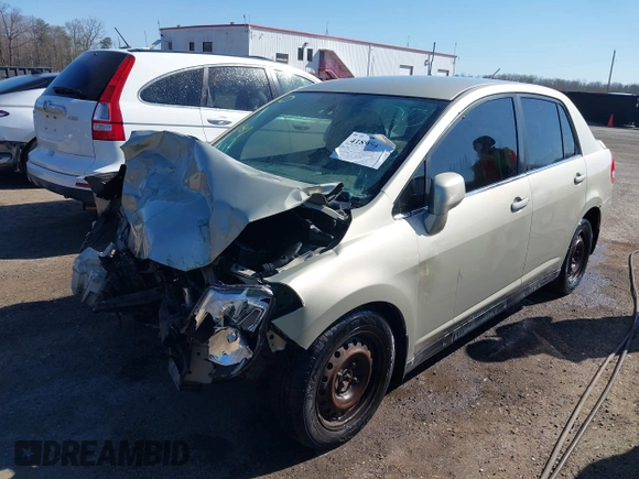 2007 Nissan Versa 1.8 SL with VIN 3N1BC11E37L445168, listed as a IAAI auction lot 41895403 with 1 mi miles. Bid and sale history available at carsss.com. Image 17.