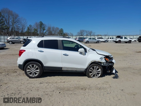 2017 Chevrolet Trax LT with VIN KL7CJRSB9HB084197, listed as a IAAI auction lot 41707414 with 91,666 mi miles and . Bid and sale history available at carsss.com. Image 14.