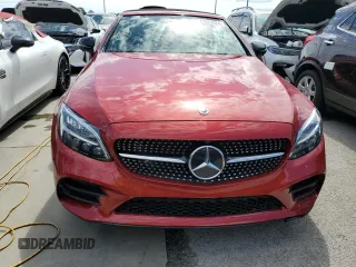 2021 Mercedes-Benz C 300 with VIN W1KWK8DB4MG068481, listed as a Copart auction lot 74023024 with Not Provided miles and Salvage Title. Bid and sale history available at DreamBid. Image 5.