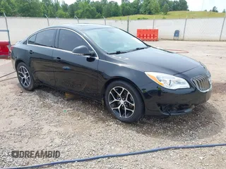 2017 Buick Regal Sport Touring with VIN 2G4GL5EX1H9183818, listed as a IAAI auction lot 42416332 with 91,416 mi miles and . Bid and sale history available at DreamBid. Image 1.