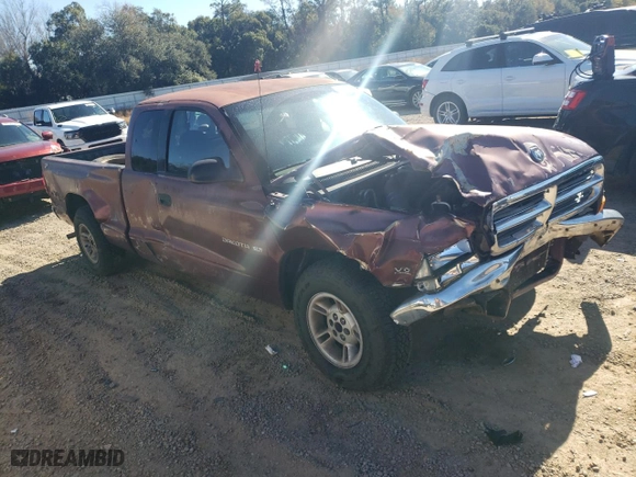2000 Dodge Dakota with VIN 1B7GL22X6YS775995, listed as a Copart auction lot 89213825 with 225,325 mi miles and Non Repairable. Bid and sale history available at carsss.com. Image 4.