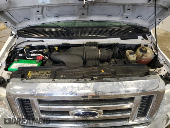 2010 Ford Econoline Cargo Commercial with VIN 1FTNE2EW0ADA26771, listed as a Copart auction lot 86178584 with 221,493 mi miles and Non repairable. Bid and sale history available at DreamBid. Image 12.