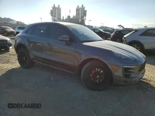 2018 Porsche Macan GTS with VIN WP1AG2A52JLB62023, listed as a Copart auction lot 89151775 with 63,633 mi miles and Salvage Title. Bid and sale history available at DreamBid. Image 4.
